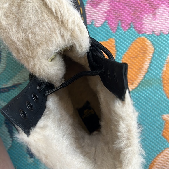Dr. Martens 1460 Serena Faux Fur-Lined Boots - Picture 14 of 15